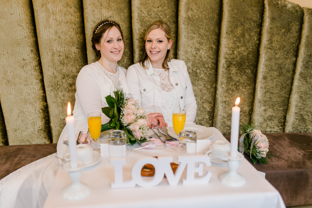 Hochzeit im Standesamt Wandsbek und Ohlendorffsche Villa in Volksdorf